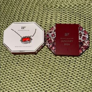 Bomb Party 2026 January Necklace “Glowing Up Glam” Brand New!